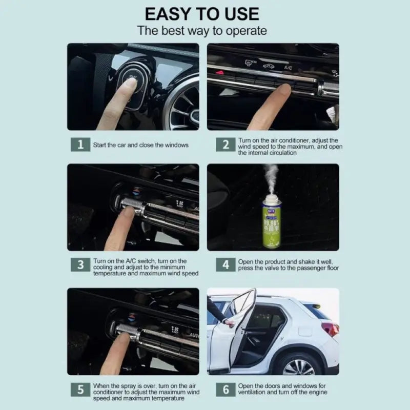 Car Antibacterial Air Freshener Spray – Interior Deodorizer