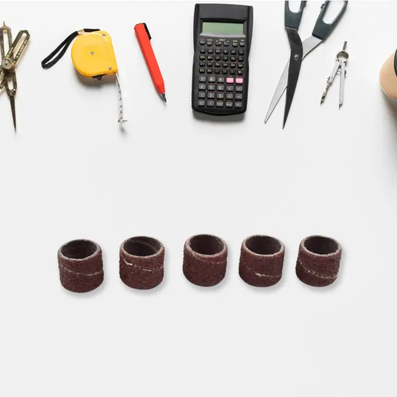 Drum Polishing Kit, Drum Sanding Sleeves Widely Used (10 Pcs Set)