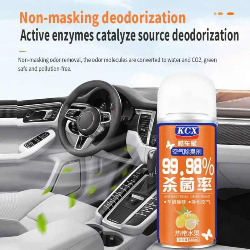 Car Antibacterial Air Freshener Spray – Interior Deodorizer